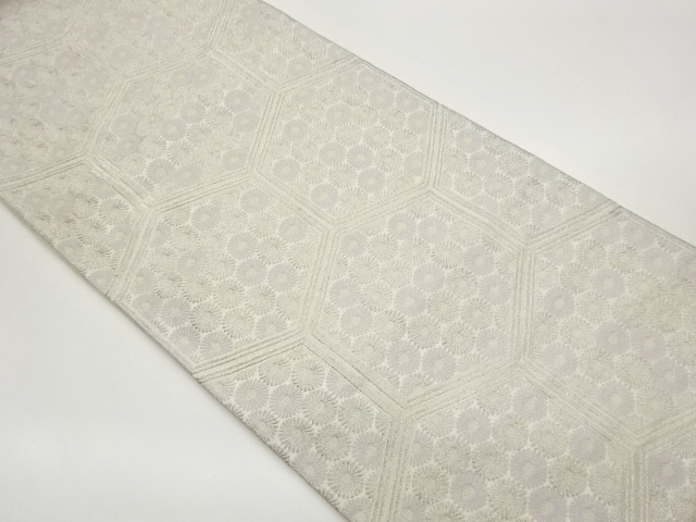 JAPANESE FUKURO OBI / WOVEN FLOWERS